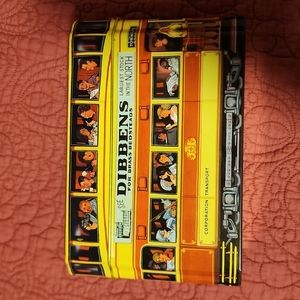 Vintage Medium Tram Tin